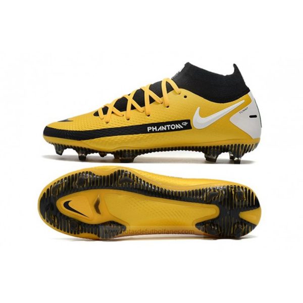 Nike Phantom GT Elite DF FG Oro Negro Vit